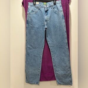 Cabela's Blue Straight-Leg Jeans Classic Denim